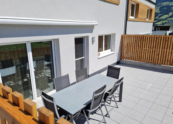 H19 - Modernes 145qm, 3sz, Wellnessbereich Mit Sauna Und Dachterrasse Mit Panoramablick, Kuehlen Und Heizen Mit Geothermie * Fügen